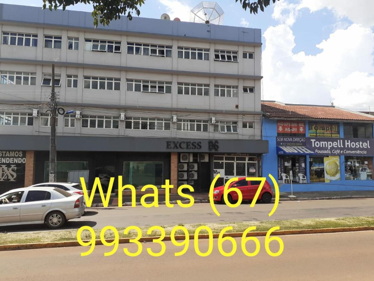 Portaria E Circulacao De Hospedes So Ate 23 Horas - Reabre As 5 Horas - Compartilhado Tompell Hostel Ponta Porã Zewnętrze zdjęcie